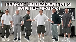 Fear of God Essentials Winter PART 2  A COMPREHENSIVE Styling Review [upl. by Breh]