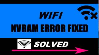 How to fix Nvram Warning error [upl. by Joacima]