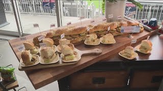 Heres what new food items are being offered at Truist Park for Atlanta Braves home opener [upl. by Yrrad]