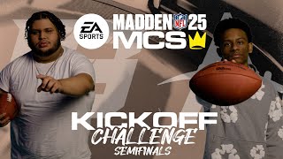 Only Players to Make the MCS Kickoff Classic amp Challenge Face Off  JonBeast vs Abram  Madden 25 [upl. by Anuaek]