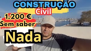 Salário nas obras de Portugal [upl. by Heyra]