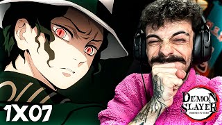 DEMON SLAYER Season 1 Ep7 REACCIÓNREACTION Muzan Kibutsuji 🕴 [upl. by Aksoyn]