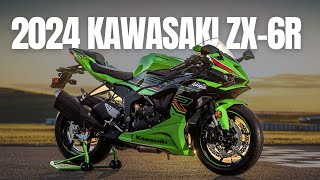 OFFICIALLY RELEASED 2024 KAWASAKI ZX6R FIRTS LOOK [upl. by Anilat149]