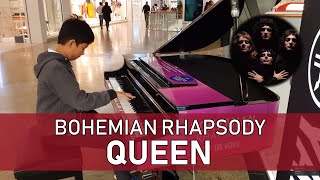 Bohemian Rhapsody on Yamaha Clavinova Piano at The Oracle Reading by Cole Lam 11 Years Old [upl. by Annahc]