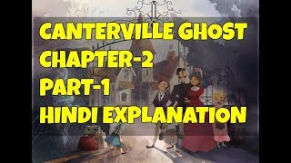 Canterville Ghost Chapter 2 Part 1 Hindi Explanation [upl. by Nommad915]