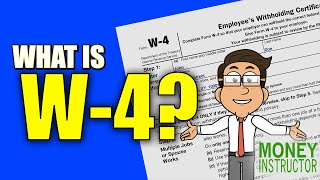 What is the W4 Tax Form Money Instructor [upl. by Januisz]