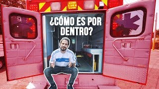 Un día trabajando en UNA AMBULANCIA  ¿Cómo es por dentro [upl. by Ennelram]