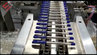 6 parts ballpen assembly machine Youtube [upl. by Neale]