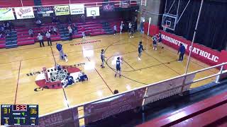 Washington Catholic High School vs South Vermillion High School Womens Varsity Basketball [upl. by Ritz]