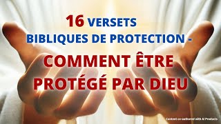 Comment être protégé par Dieu 🙏🏻versets bibliques catholique prière jésus foi [upl. by Kotto286]