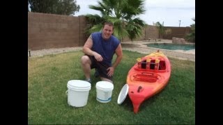 How To Build A 5 Cooler For Your Kayak Part 1 DIY [upl. by Anirtik923]