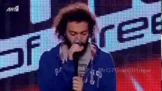 The Voice  Παναγιώτης Βιντζηλαίος Billie Jean 1712014 [upl. by Atok906]