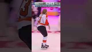 When Voracek and Gaudreau teamed up for one of the best Breakaway Challenge moments 😂 [upl. by Shara]