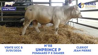 N°118 UNPRINCE P  CLERIOT JEAN PIERRE  POMMARD P x DAMIER [upl. by Dillie]