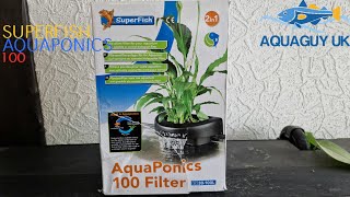 Superfish Aquaponics Aquarium Filter 100 [upl. by Lory439]