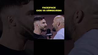 CIOS VS OŚWIECIŃSKI  FACE 2 FACE NA KONFERENCJI FAME MMA [upl. by Witte975]