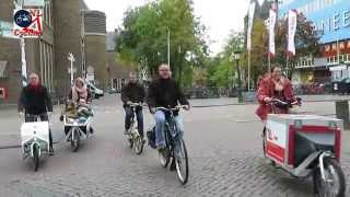 Cargo bike tour Utrecht Netherlands 434 [upl. by Sydel841]