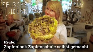 Zapfenlook Zapfenschale selbst gemacht [upl. by Krisha480]