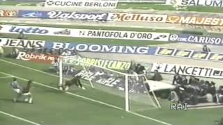 Serie A 19861987 day 27 Napoli  Milan 21 Carnevale Maradona Virdis [upl. by Tnahs]