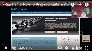 FREE Traffic How To Ping Your Links amp Sites [upl. by Blumenfeld]