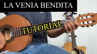 La venia bendita  Marco Antonio Solís  TUTORIAL MUY FÁCIL [upl. by Fechter]