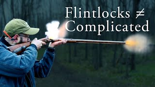 Absolute Beginners Guide to Flintlocks  How To Shoot a Flintlock Rifle in 10 minutes [upl. by Osmo]