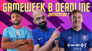 FPL Gameweek 8 Deadline Stream Hindi DrogBABA PranayTFB [upl. by Cogswell762]