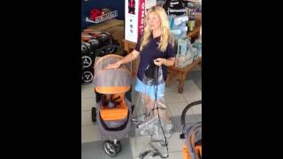 Orlando Stroller Rentals Baby Jogger Rain Cover Installation [upl. by Oneal615]