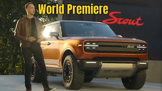 New Scout Traveler SUV and Terra Pickup Truck World Premiere [upl. by Nivad]