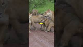 5 Roaring Facts About Lion facts naturelovers wildlife [upl. by Hairahcaz]