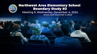 BCPS Northwest Area Elementary School Boundary Study 2  Meeting 5 [upl. by Atinomar]