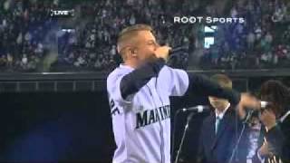 Macklemores Dave Niehaus Tribute  Safeco Field 4811 TV Version [upl. by Egas]