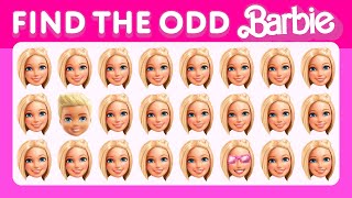 Find the ODD One Out  Barbie Edition 👱‍♀️❤️👱‍♂️ Barbie Movie 2023 Quiz [upl. by Woodie]