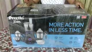 Preethi Zion MG227 750 Mixer Grinder [upl. by Nohsar]