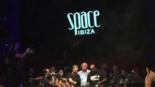 Carl Cox plays the last track ever at Space Ibiza closing 2016 [upl. by Wolk]