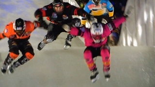 Crashed Ice is INSANE [upl. by Sinnal903]