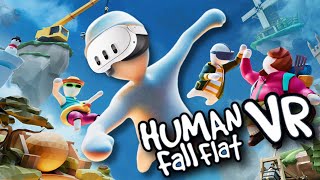 The Ultimate Wonky Physics Platformer in VR  Human Fall Flat VR Quest 3 [upl. by Irot]