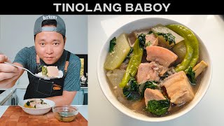 BAKA HINDI MO PA NATITIKMAN  TINOLANG BABOY  Pimp Ur Food  Tipsy D [upl. by Seth]