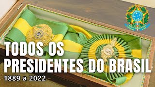 Principais fatos que marcaram todos os GOVERNOS DO BRASIL 1889 a 2022 [upl. by Varney259]