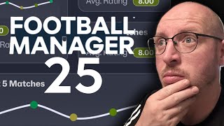 FIRST LOOK AT FOOTBALL MANAGER 2025 [upl. by Lienad978]