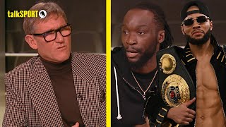 CHRIS EUBANK JR ISNT WORLD LEVEL 😳 Simon Jordan GRILLS Denzel Bentley On CONTROVERSIAL Duck CLAIM [upl. by Yllus]