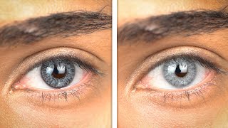 Freshlook Colorblends Sterling Gray vs Solotica Aquarella Beleza Gray [upl. by Netsyrk]