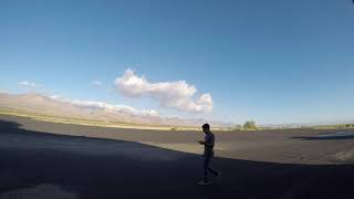 Inyokern Airport Rotor Clouds 9282019 [upl. by Llertnov]