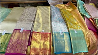 chickpet Bangalore wholesale silk sareesSingle saree courier available [upl. by Tloh]