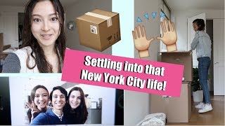 NYC Vlog  Moving Apartments Come to School with me  Vlog 6  Sumina Studer [upl. by Groveman]