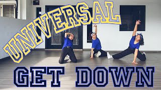 Universal Get Down Line Dance Demo [upl. by Ivory608]