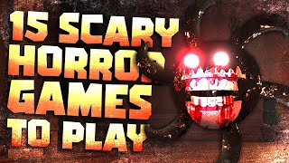 Top 10 Roblox Horror Games [upl. by Ynagoham]