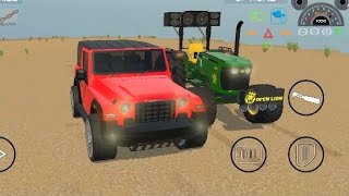 Joinder Tractor vs Thar donon Mein high jump recing kara diya kaun sa jitega 😨😱😲😱😨 [upl. by Leivad145]