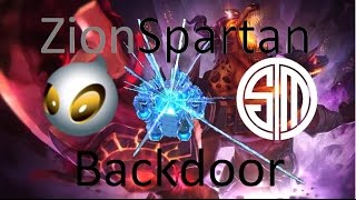 Zionspartan Nasus Backdoor TSM vs DIG [upl. by Enitsua]