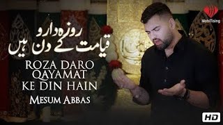 Rozadaro Qayamat Ke Din Hain  Mesum Abbas 21 Ramzan Noha Imam Ali A S  Jatoiazadari [upl. by Remington330]